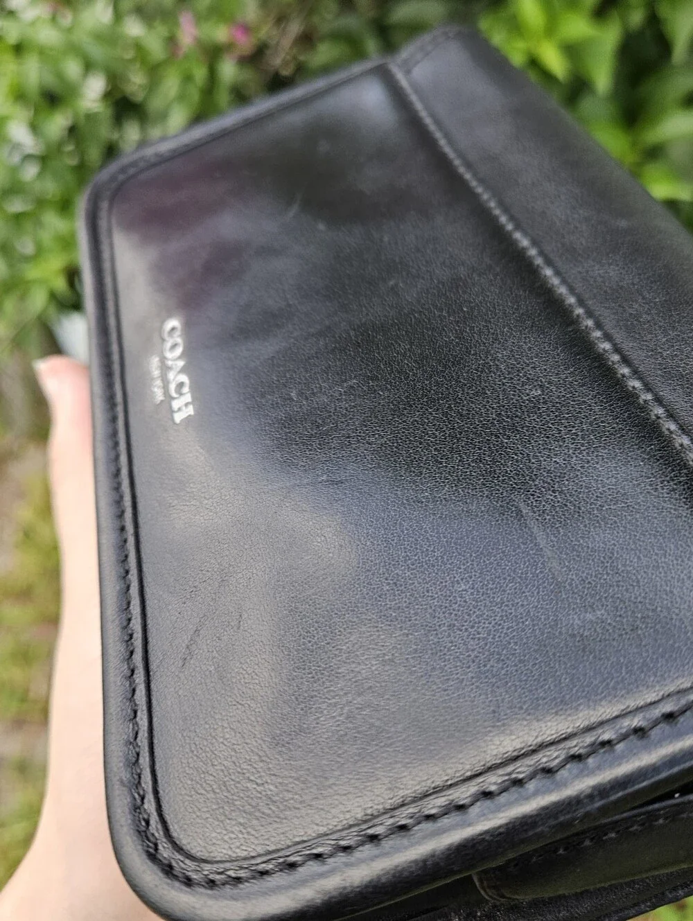 Authentic Coach Legacy Leather Flap Crossbody – Style 19914